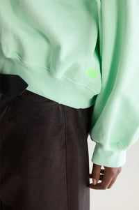 Bellerose Fancy Washed Vegas Green Sweatshirt