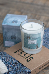 Gold, Frankincense & Myrrh Illustrated Box Candle - The Mercantile London