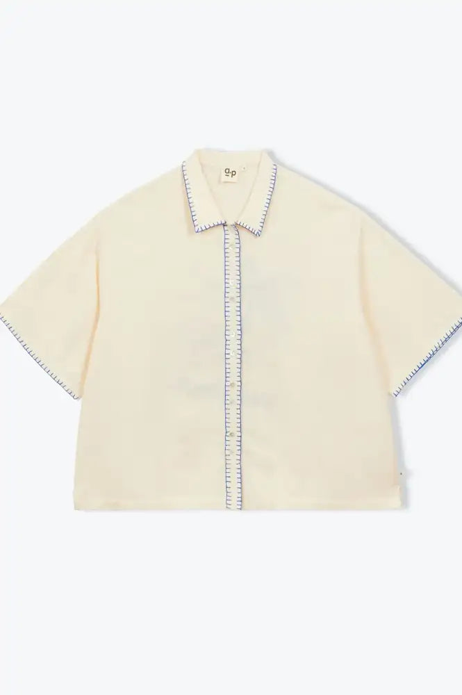A.P Embroidered Vacation Shirt - The Mercantile London