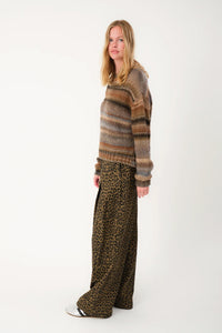 Lolly's Laundry Zola Leopard Print Trousers - The Mercantile London