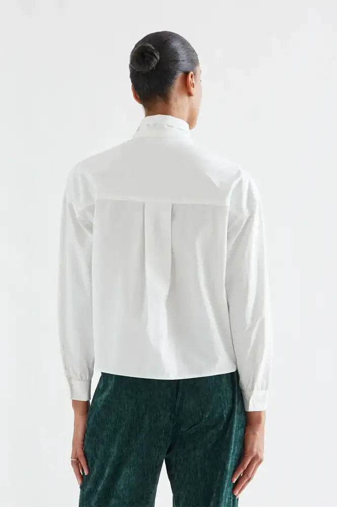 Compania Fantastica White Tie Detail Shirt