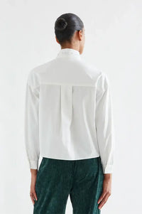 Compania Fantastica White Tie Detail Shirt