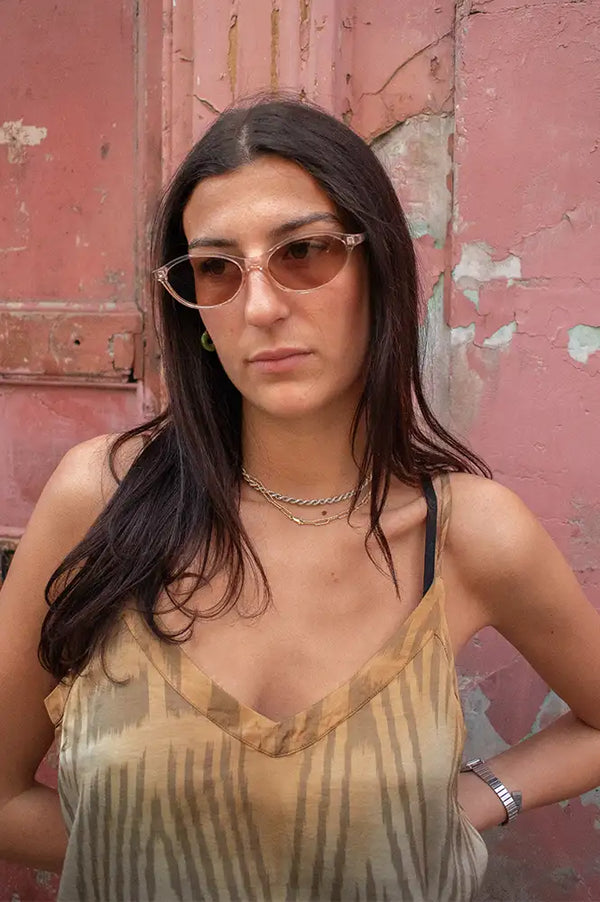 Eco Shades Dahl Champagne Sunglasses - The Mercantile London