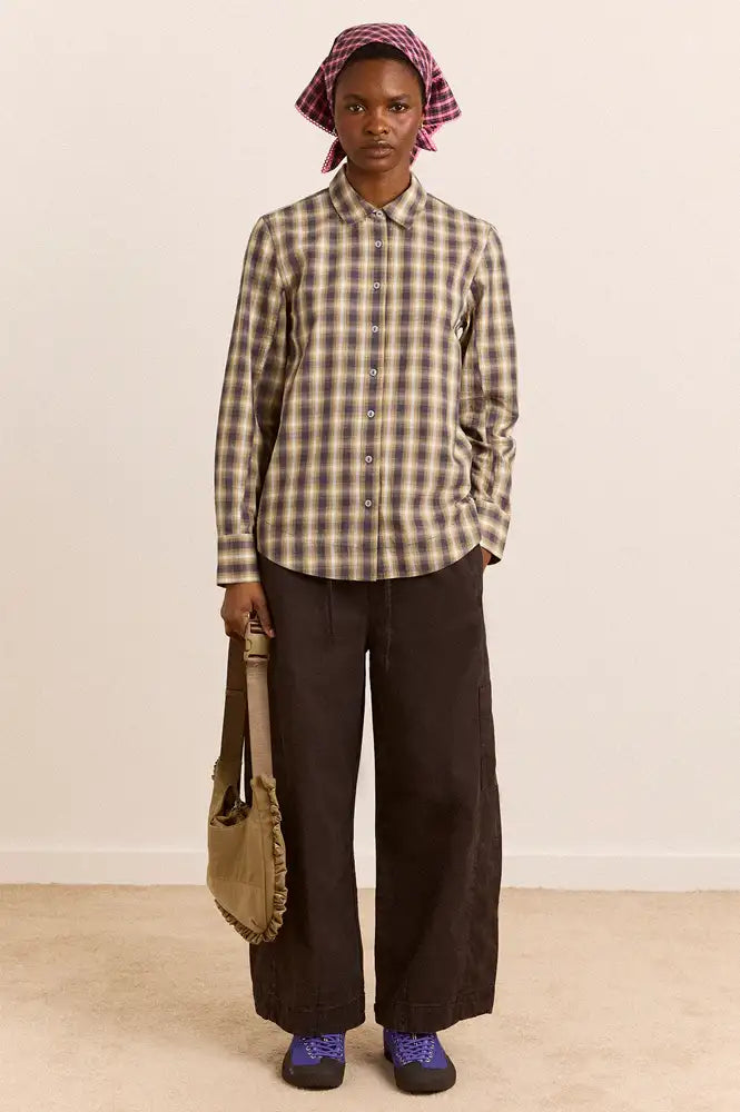 Damson Madder Solana Cardamon Check Shirt