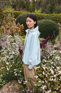 Tantä Dhuda Blue Haze Raincoat - The Mercantile London