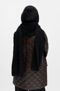 Object Milu Black Scarf Balaclava