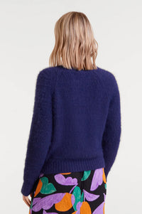 Compania Fantastica Blue Knitted Jumper - The Mercantile London