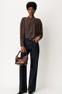 Sessùn Esperanzo Coffea Pianoroll Blouse