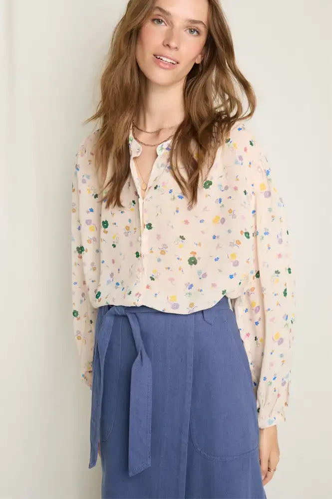 Atelier Rêve Kunis Indigo Wash Skirt - The Mercantile London