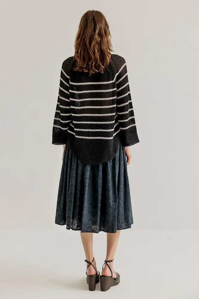 Project AJ117 Hazel Black Skirt - The Mercantile London