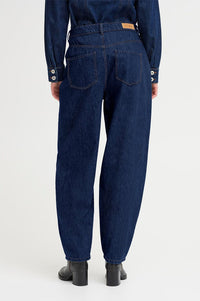 ICHI Berisel Barrel Leg Jeans - The Mercantile London