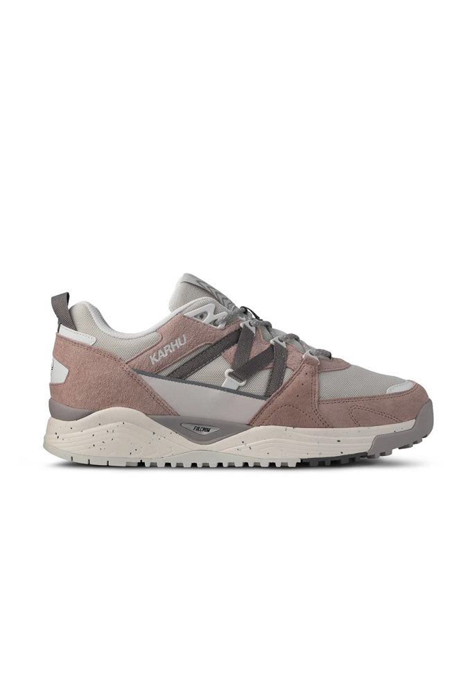 Karhu Fusion XC Adobe Rose & Dark Grey Trainers - The Mercantile London