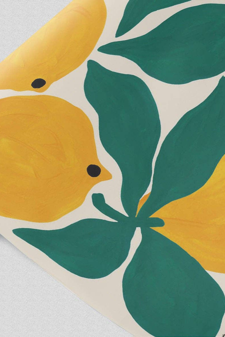 Evermade Lemons Gift Wrap - The Mercantile London