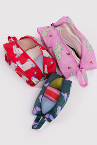 Baggu Spring Animals 3D Zip Set - The Mercantile London