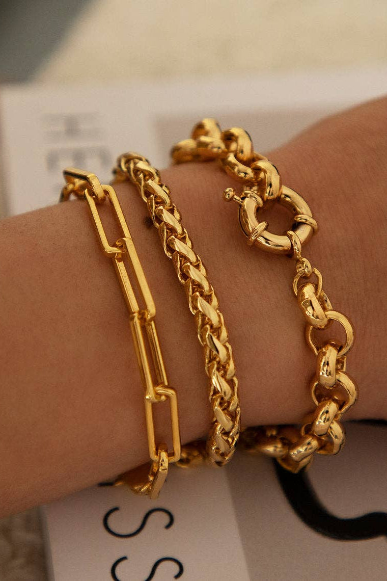 Lunar Link Chain Bracelet - The Mercantile London