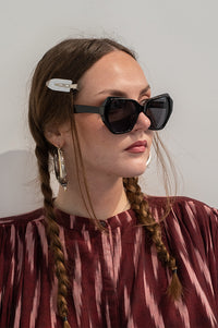 Eco Shades Lucia Black Sunglasses - The Mercantile London