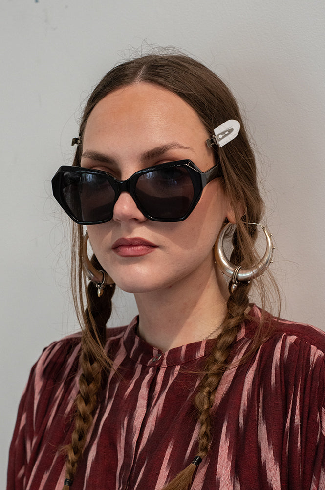 Eco Shades Lucia Black Sunglasses - The Mercantile London