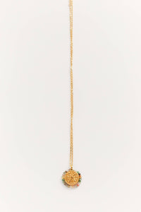 Palas Belamar Green Agate Necklace - The Mercantile London