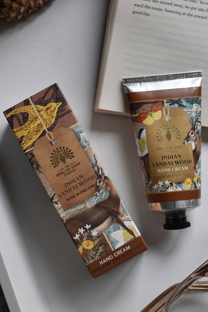 The English Soap Company Indian Sandalwood Hand Cream - The Mercantile London