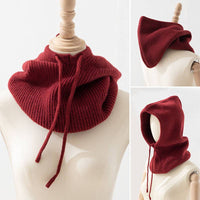 Mercantile Burgundy Drawstring Hood