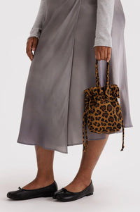 Baggu Leopard Drawstring - The Mercantile London