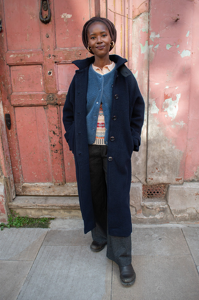 Maison Anana Sandy Grey Trousers - The Mercantile London