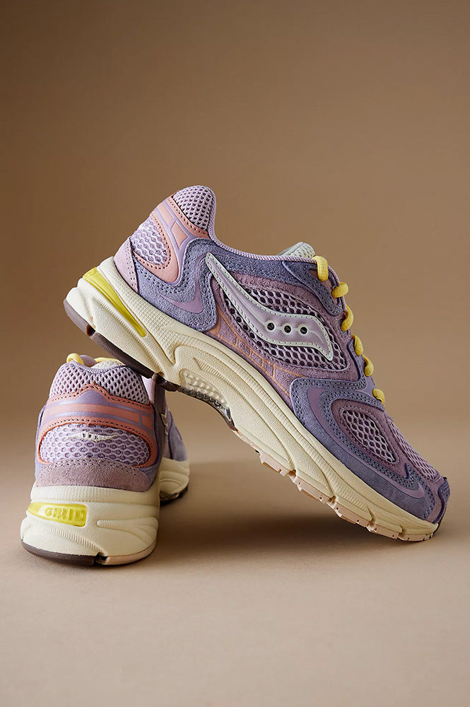 Saucony Grid Jazz 9 Violet/Quail Trainers - The Mercantile London