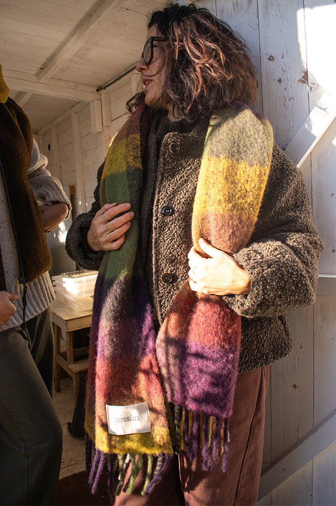 Sacrécoeur Jay Truffle Boucle Wool Jacket - The Mercantile London