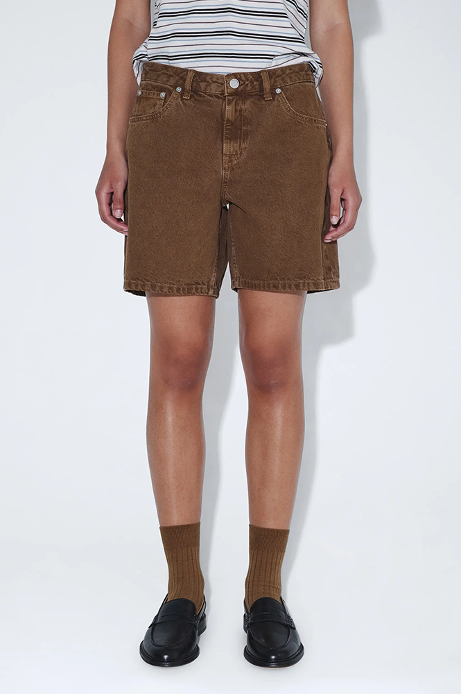 Dr Denim Hill Shorts Washed Teak - The Mercantile London