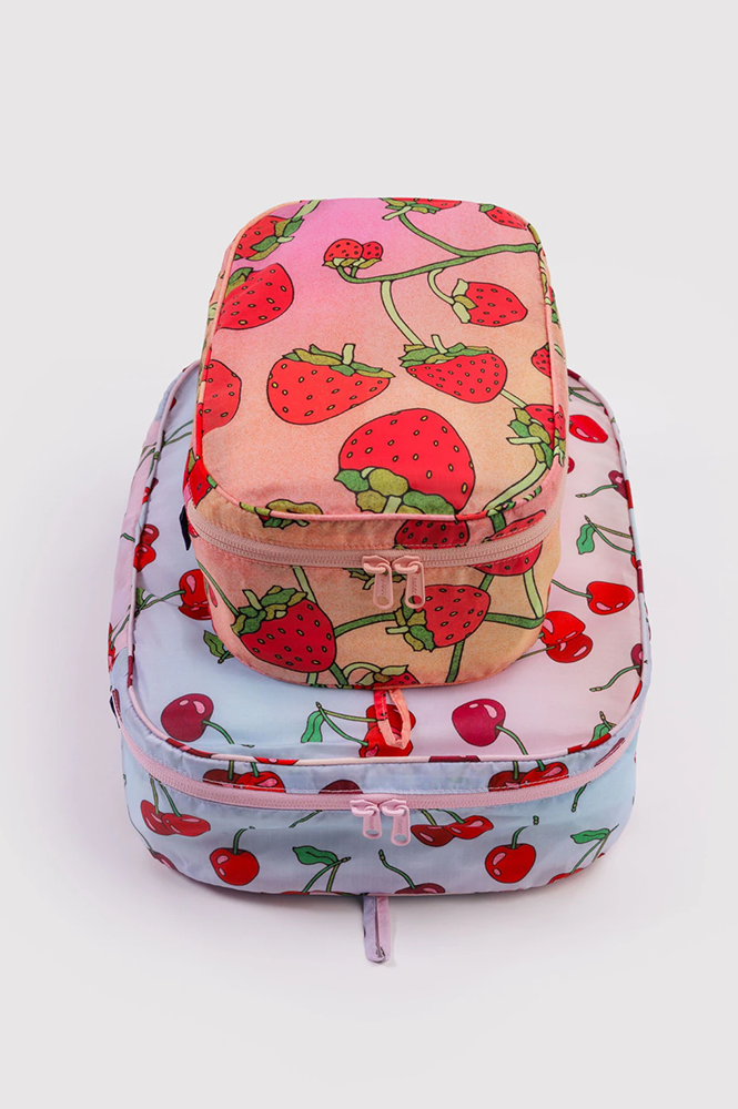 Baggu Berries Packing Cube Set