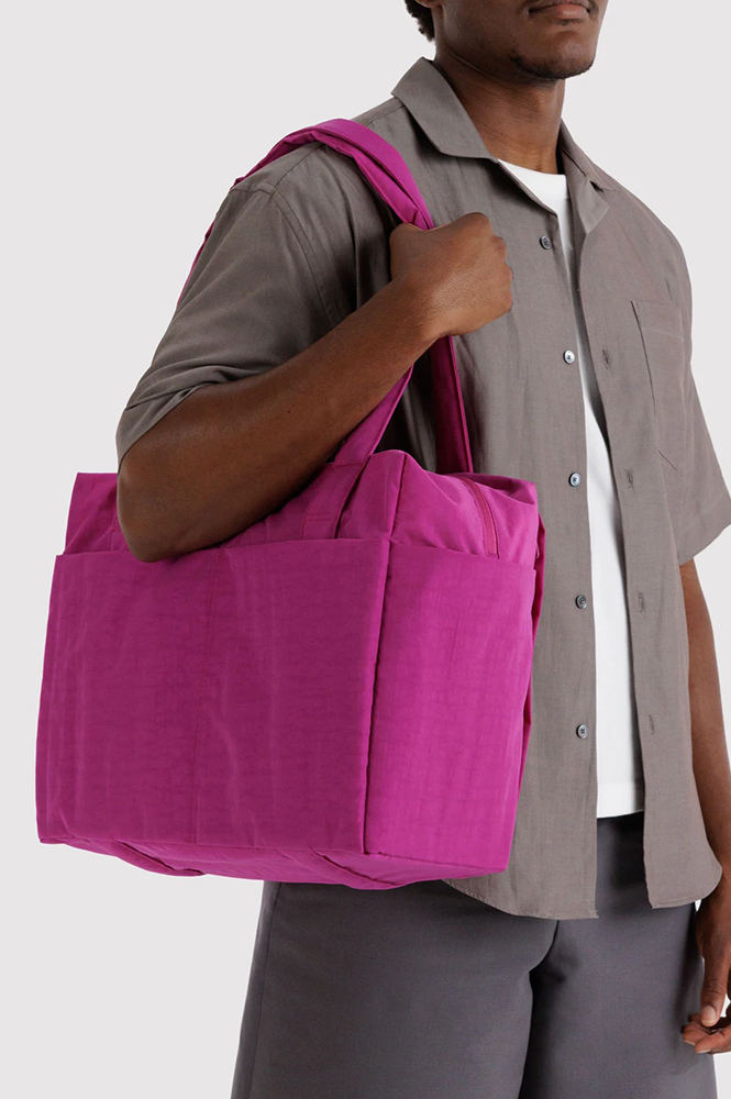 Baggu Deep Fuchsia Small Cloud Carry-On Bag