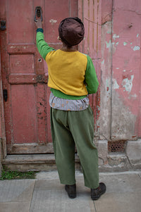 Beaumont Organic Cedar Khaki Corduroy Trousers - The Mercantile London