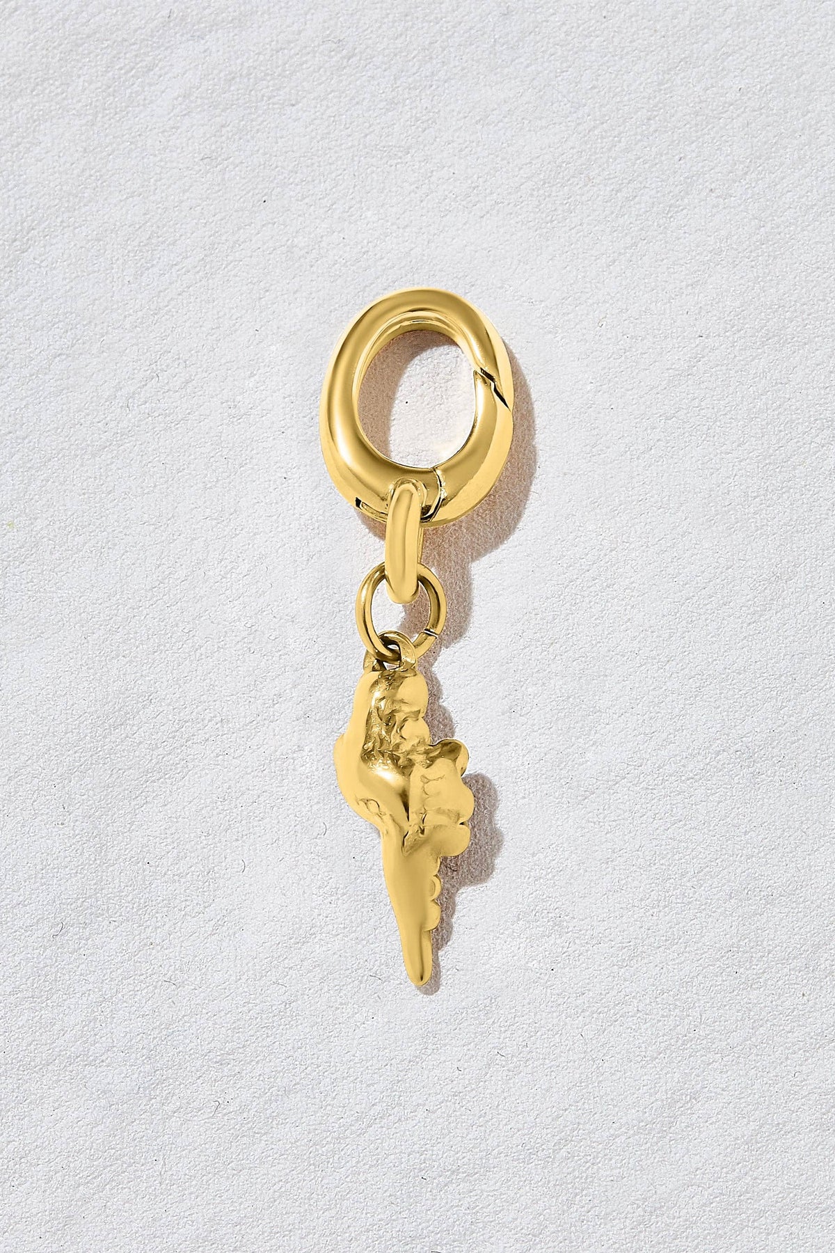 Serena Shell Gold Charm - The Mercantile London