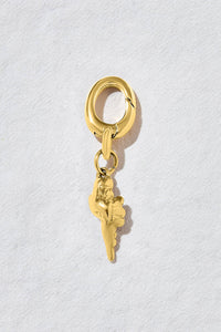 Serena Shell Gold Charm - The Mercantile London