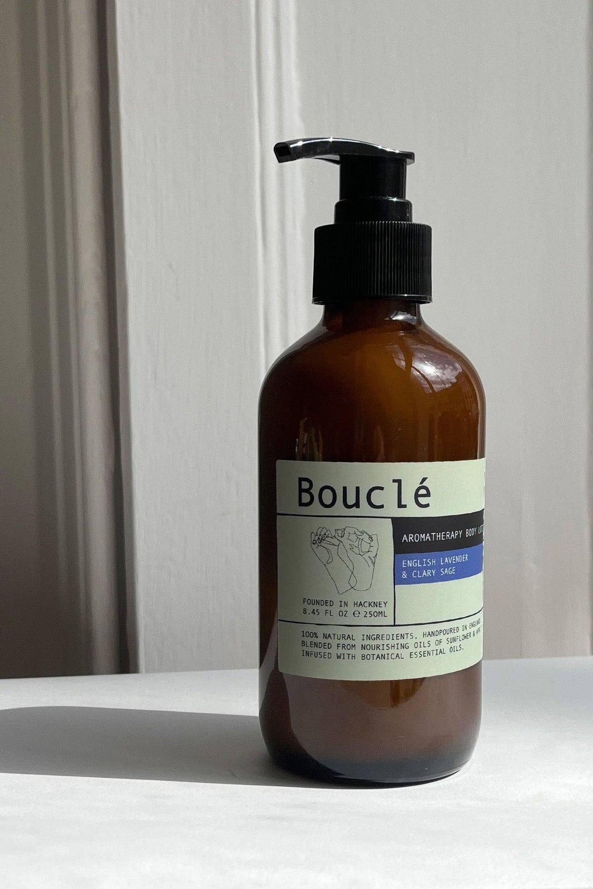 English Lavender & Clary Sage Essential Oil Body Lotion - The Mercantile London