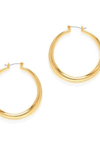 Amano Maria Small Gold Hoop Earrings