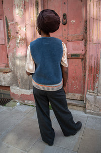 Maison Anana Sandy Grey Trousers - The Mercantile London