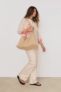 Stella Forest Maya Ecru Blouse - The Mercantile London