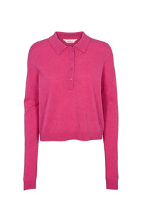 Basic Apparel Purple Orchid Knitted Polo