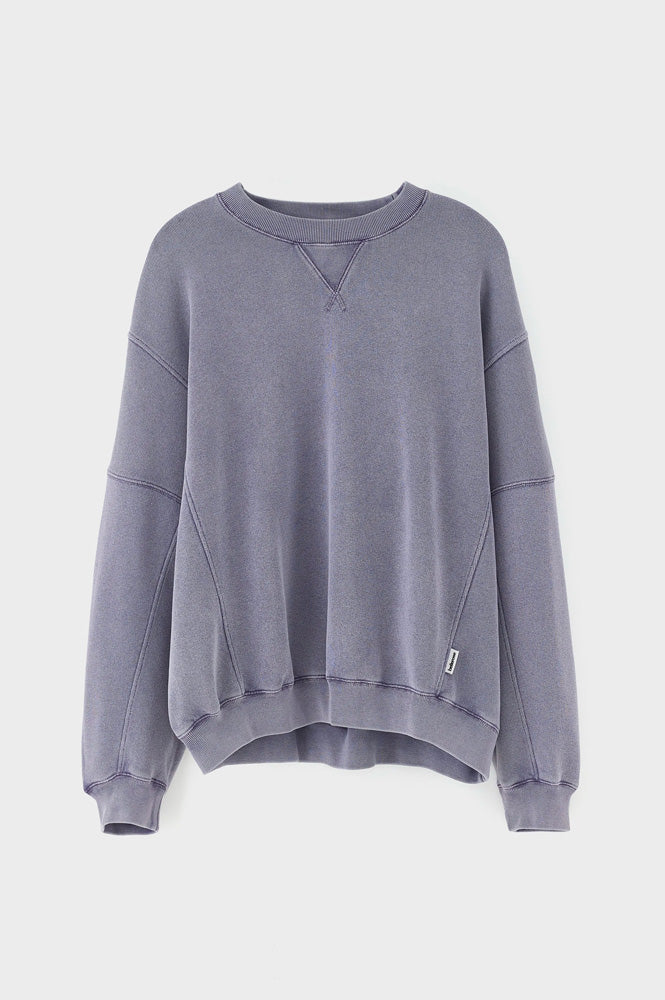 Bellerose Flips Grape Crewneck Sweatshirt
