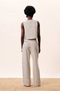 FRNCH Nautilus Dotted Vest Top - The Mercantile London