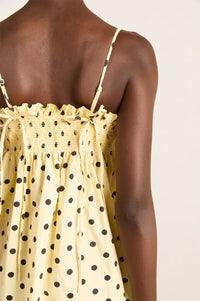 Damson Madder Lilo Butter Spot Mini Dress & Skirt