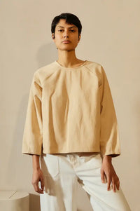L.F. Markey Oslo Beige Top - The Mercantile London