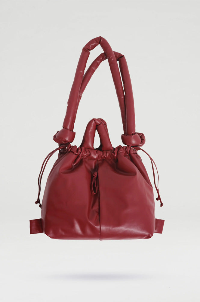 Ölend Ona Cherry Red Vegan Leather Bag - The Mercantile London