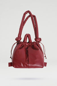 Ölend Ona Cherry Red Vegan Leather Bag - The Mercantile London