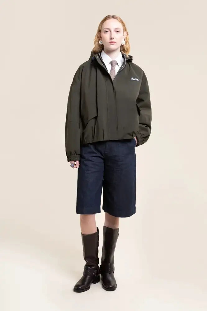 Flotte Garance Khaki Waterproof Jacket