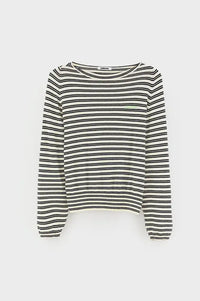 Bellerose Gerhi Milky-Way And Navy Striped Sweater