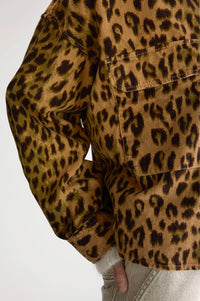 Bellerose Wyat Leopard Print Overshirt - The Mercantile London
