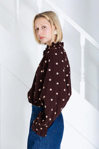 Bonté Arlo Chocolate Star Shirt - The Mercantile London