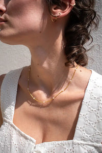 Shyla Venus Slim Pearl Necklace